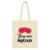 Sleepover Squad Tote Bag, Girls Night Out Bag, Party Tote, Fun Tote Bag, Sleepover Gift, Slumber Party Favor, Team Tote, Weekend Tote - Tawshia