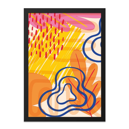 Abstract Wall Art, Colorful Prints, Modern Art Print, Living Room Decor, Home Decor, Contemporary Wall Decor - Tawshia