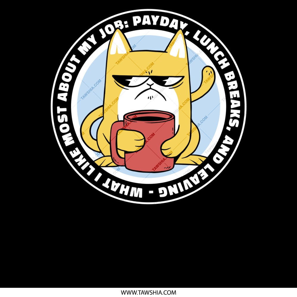 What I Like Most About My Job Cat Mug product