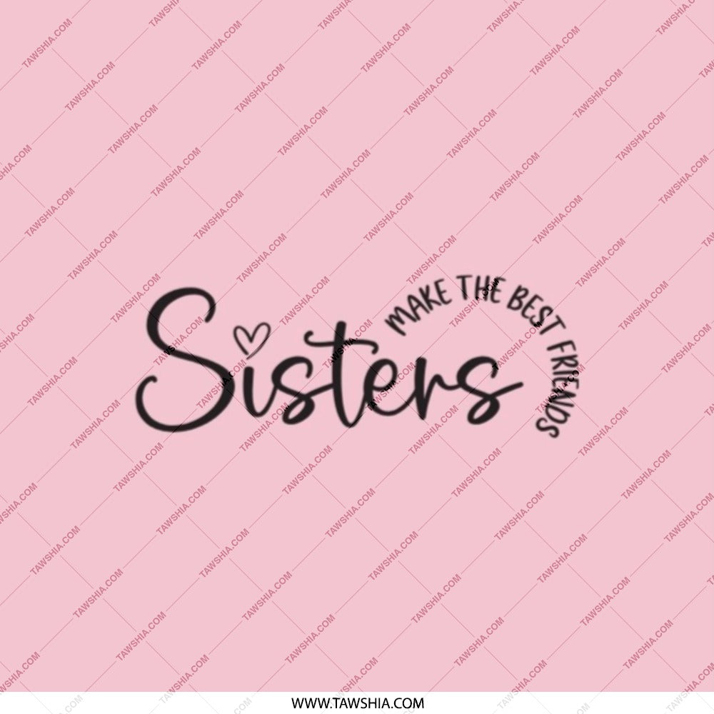 Sisters Pocket Mirror, Best Friends Pocket Mirror, Sister Gift, Makeup Mirror, Compact Mirror, Sister Birthday Gift, Sister Cosmetic Mirror - Tawshia