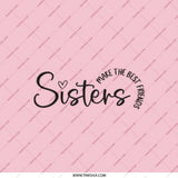 Sisters Pocket Mirror, Best Friends Pocket Mirror, Sister Gift, Makeup Mirror, Compact Mirror, Sister Birthday Gift, Sister Cosmetic Mirror - Tawshia