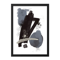 Abstract Strokes Wall Art, Minimalist Design Print, Modern Art Poster, Contemporary Home Decor, Unique Artwork - Tawshia