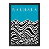 Bauhaus Wall Art, Abstract Print, Modernist Poster, Wavy Lines Art, Home Decor, Office Wall Art, Bauhaus Decor, Minimalist Print - Tawshia