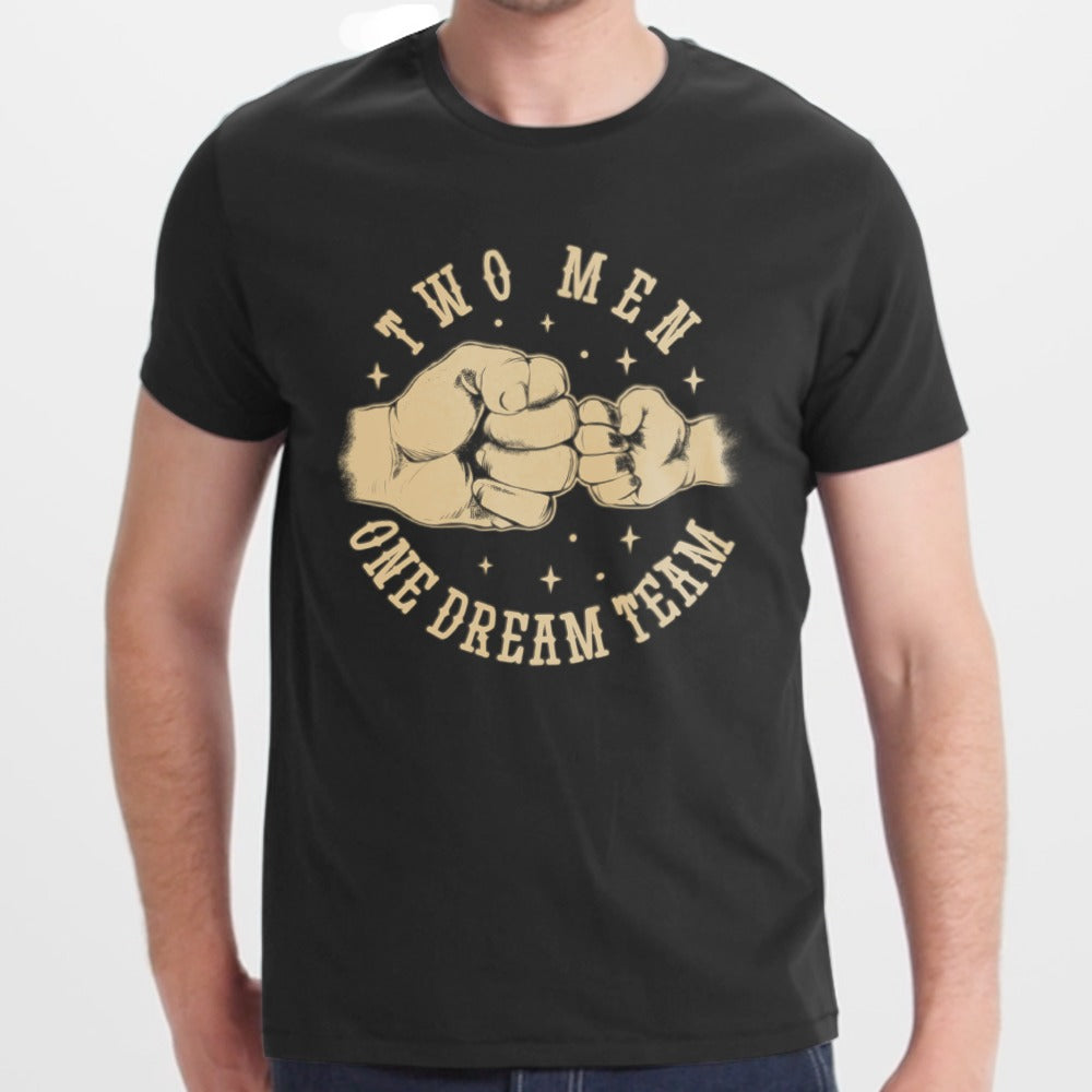 Two Men One Dream Team Fist Bump T-shirt Product