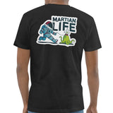 Martian Life Graphic Tee Alien and Astronaut T-Shirt product type