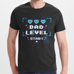 Dad Level Start Graphic Tee Shirt product type