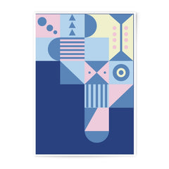 Geometric Abstraction Photographic Print, Modern Art Print, Minimalist Design, Home Decor Art, Abstract Shapes Print, Wall Art Decor - Tawshia