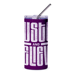 Hustle and Believe Design Tumbler product