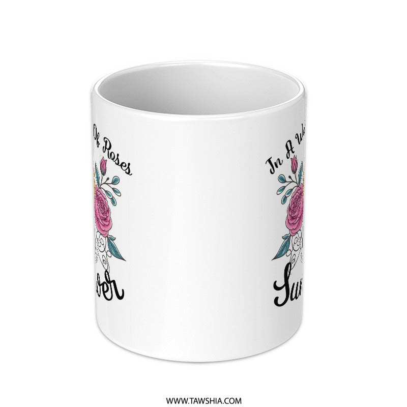 Sunflower Mug, Floral Mug, Inspirational Quote, Be a Sunflower, Positive Mug, Gift For Her, Cute Coffee Mug - Tawshia