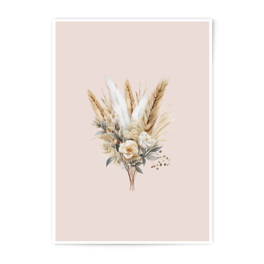 Rose Bouquet Photographic Prints, Floral Wall Art, Botanical Home Decor, Delicate Flower Print, Elegant Art Prints, Wall Decoration - Tawshia