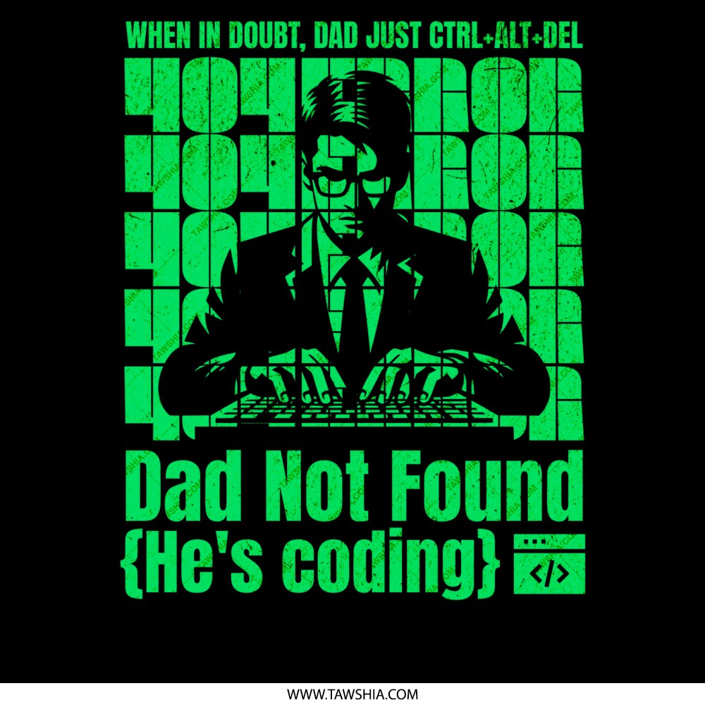 When In Doubt Dad Just Ctrl Alt Del Shirt product type