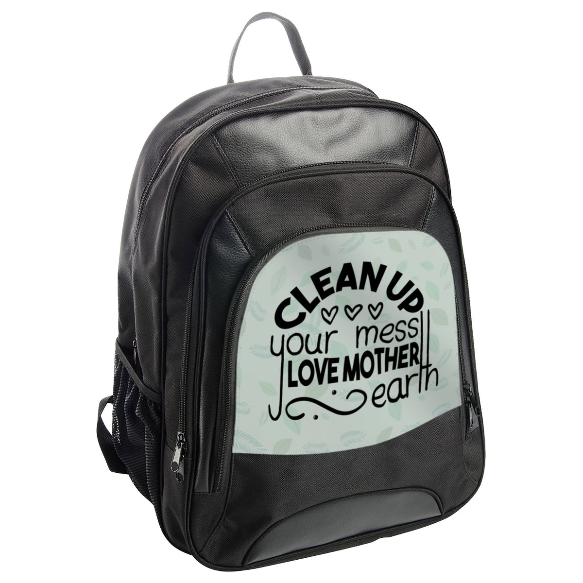 Clean Up Your Mess Love Mother Earth Backpack product