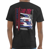 One Way Speed Graphic Japanese Car T-Shirt product type