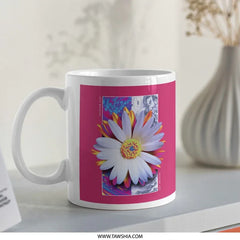 Beautiful Flower Print Design Coffee Mug product type