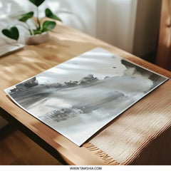 Abstract Photographic Print, Gray Art Print, Minimalist Wall Art, Modern Home Decor, Neutral Tones Print, Fine Art Print - Tawshia