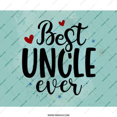 Best Uncle Ever Mouse Pad, Gift For Uncle, Uncle Birthday Gift, Cool Uncle Gift, Uncle Christmas Gift, Best Uncle Mousepad - Tawshia