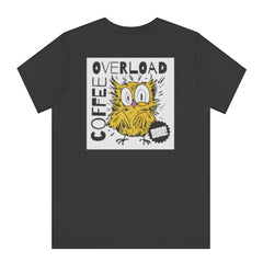 Hilarious Coffee Overload Owl Graphic Shirt product