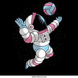 Space Astronaut Playing Volleyball Graphic product