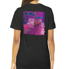 Graphic Tee with Vibrant Urban Art Design product type