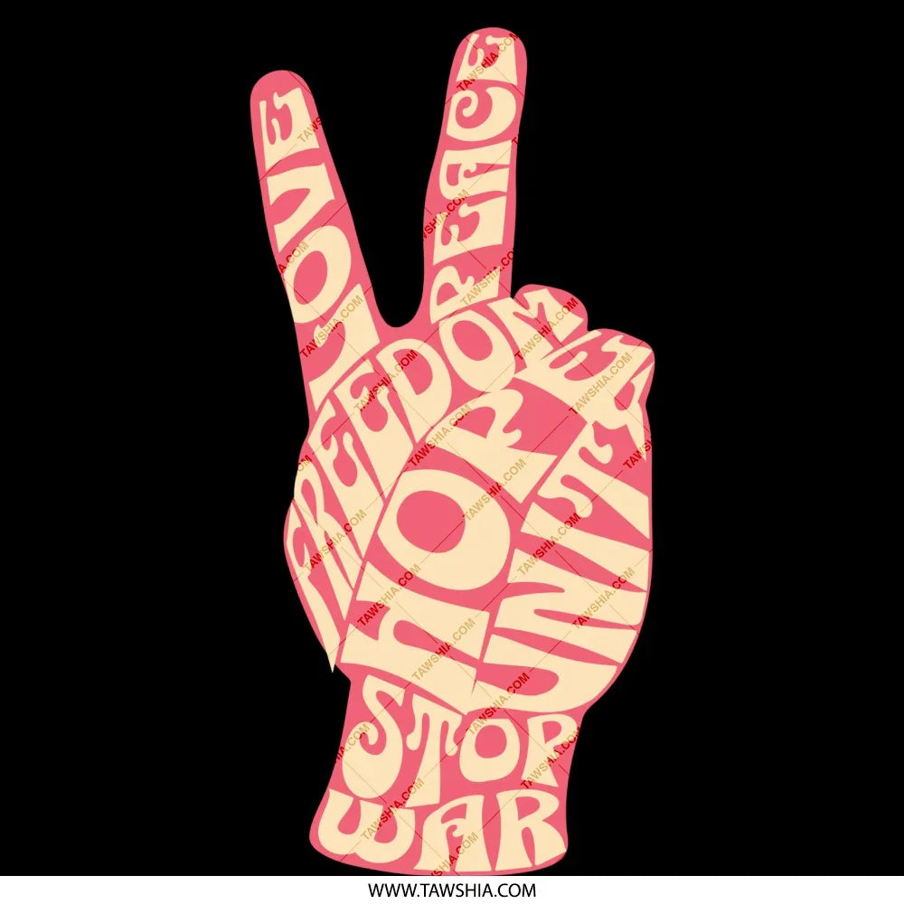 Love Peace Freedom Stop War Sign product