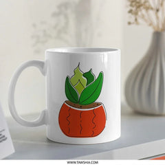 Plant Lover Mug, Houseplant Mug, Succulent Mug, Gardener Gift, Plant Mom Gift, Plant Dad Gift, Cute Plant Mug, Coffee Mug, Tea Mug - Tawshia