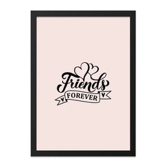 Friends Forever Wall Art, Friendship Gift, Best Friends Decor, Soul Sisters Print, Friend Quote, Home Decor, Wall Decor, Friends Gift - Tawshia