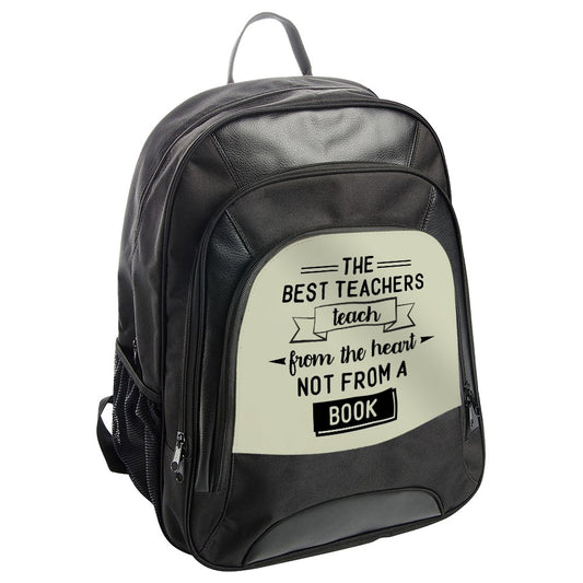 Best Teacher Backpack, Teacher Gift, Appreciation Gift, School Backpack, Heart Teaching, Book Teaching, Teacher Student, Educator Backpack - Tawshia