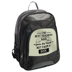 Best Teacher Backpack, Teacher Gift, Appreciation Gift, School Backpack, Heart Teaching, Book Teaching, Teacher Student, Educator Backpack - Tawshia
