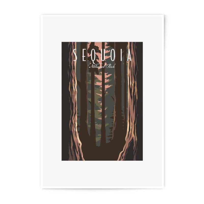 Sequoia National Park Photographic Print, Forest Wall Art, Nature Photography, California Art Print, Tree Decor, Landscape Photo - Tawshia