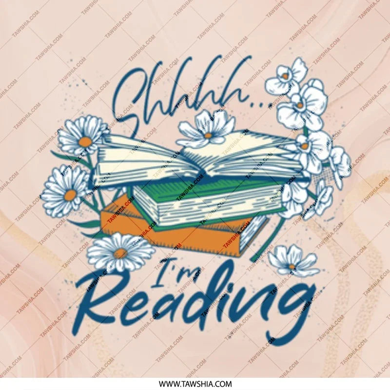 Shhhh I'm Reading Book Lover Graphic Design product