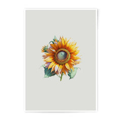 Sunflower Photographic Prints, Floral Wall Art Decor, Botanical Print, Sunflower Poster, Summer Home Decor, Flower Art Print - Tawshia