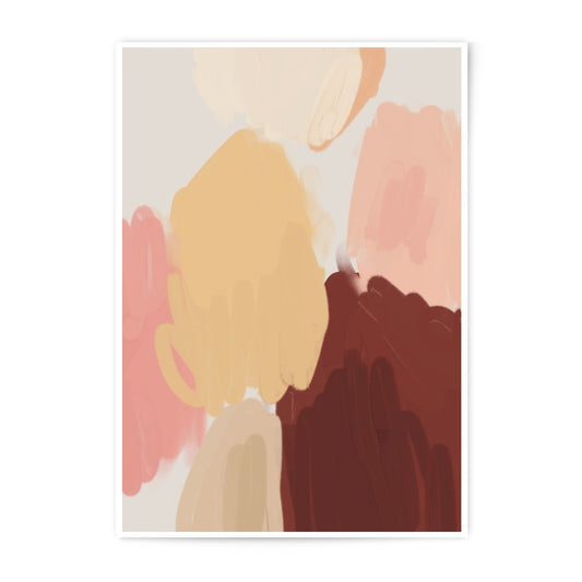 Abstract Color Blocks Photographic Print, Modern Wall Art, Neutral Tones, Home Decor, Contemporary Art Print, Fine Art Photography - Tawshia