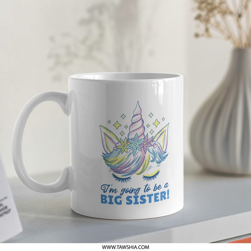 I'm Going to Be a Big Sister Unicorn Mug product