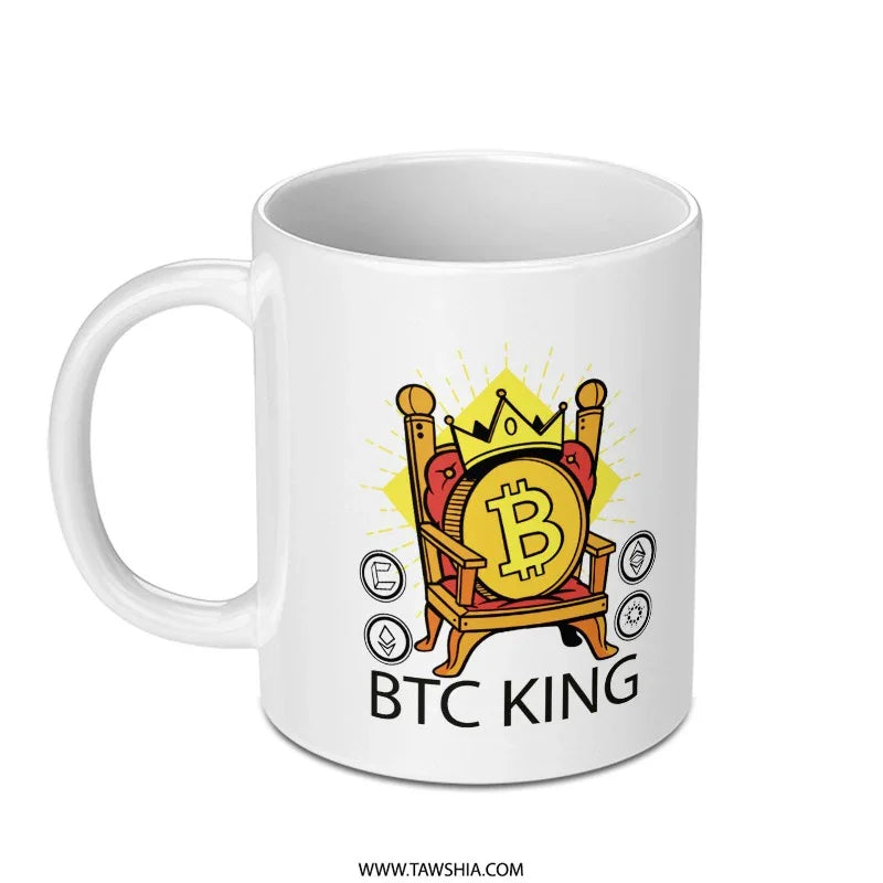 BTC King Design Coffee Mug Product