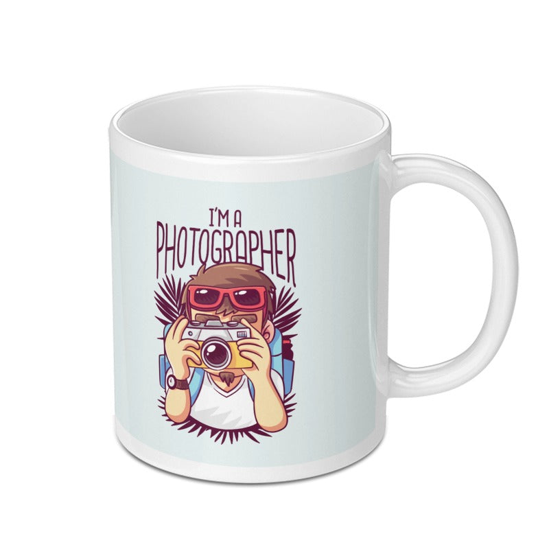 I'm a Photographer Graphic White Mug product