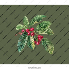 Coffee Bean Backpack, Plant Design, Nature Lover Gift, Travel Backpack, School Bag, Unique Gift Idea - Tawshia