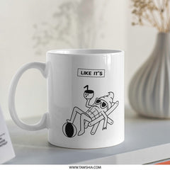 Fun Relaxing Like It's Cool Graphics Mug product