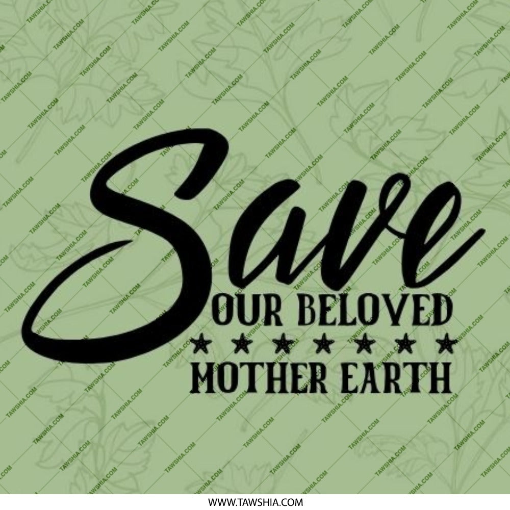 Save Mother Earth Pinback Button, Environmental Awareness, Eco Friendly Gift, Green Button, Earth Day, Nature Lover, Go Green, Planet - Tawshia