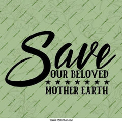 Save Mother Earth Pinback Button, Environmental Awareness, Eco Friendly Gift, Green Button, Earth Day, Nature Lover, Go Green, Planet - Tawshia