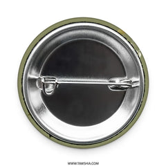 Red and White Rose Pinback Button, Floral Pin, Botanical Badge, Garden Flower Button, Romantic Gift, Flower Lover Accessory - Tawshia