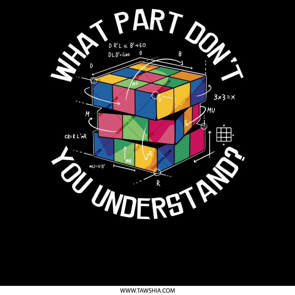 What Part Don't You Understand Puzzle Design product