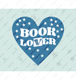 Book Lover Heart Design for Book Enthusiast product