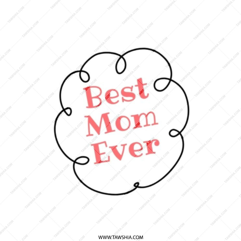 Best Mom Ever Pocket Mirror, Mothers Day Gift, Cute Mom Mirror, Travel Size Mirror, Mom Appreciation Gift, Gift for Mother - Tawshia