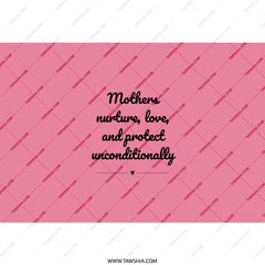 Mother's Love Tumbler, Mom Appreciation, Gift for Mother, Inspirational Quote Tumbler, Mothers Day Tumbler, Pink Tumbler - Tawshia