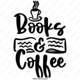 Books and Coffee Pinback Button, Book Lover Gift, Reader Badge, Coffee Addict Button, Librarian Gift, Bookish Button, Book Club Button - Tawshia