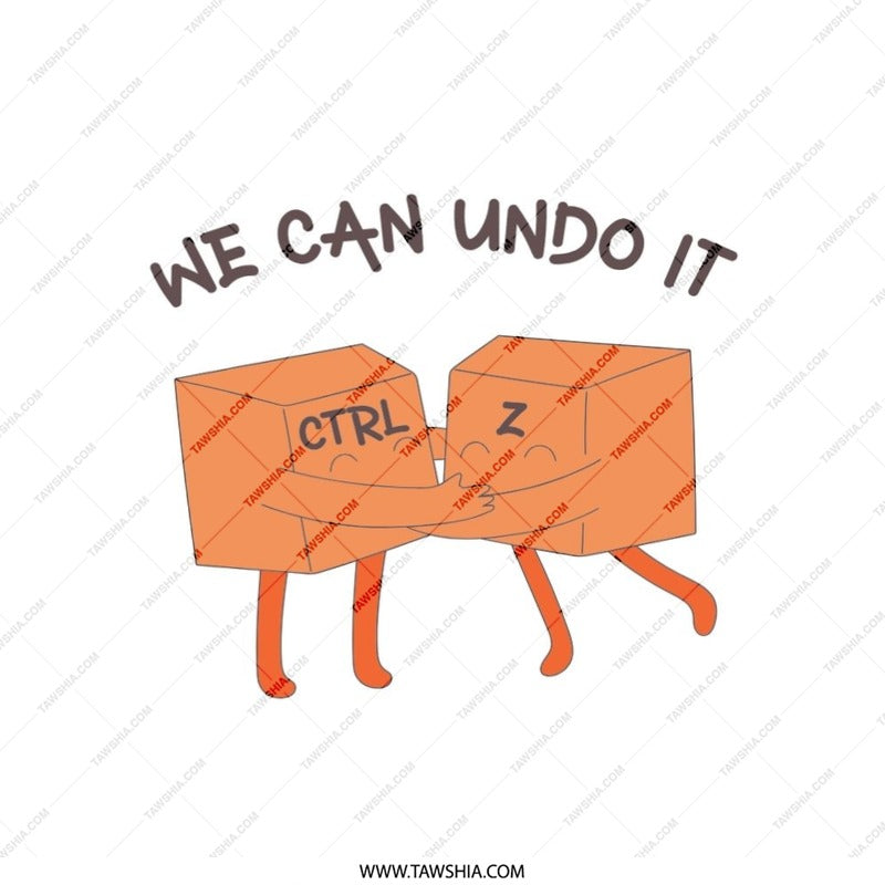 Ctrl Z Pillow, Computer Humor Cushion, We Can Undo It, Programmer Gift, Techie Pillow, Office Decor, Funny Pillow, Keyboard Shortcut Pillow - Tawshia