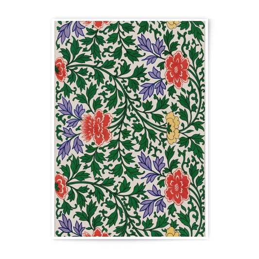 Floral Photographic Print, Botanical Art, Flower Pattern Decor, Elegant Wall Art, Home Decor, Gift Idea, Floral Design Print - Tawshia