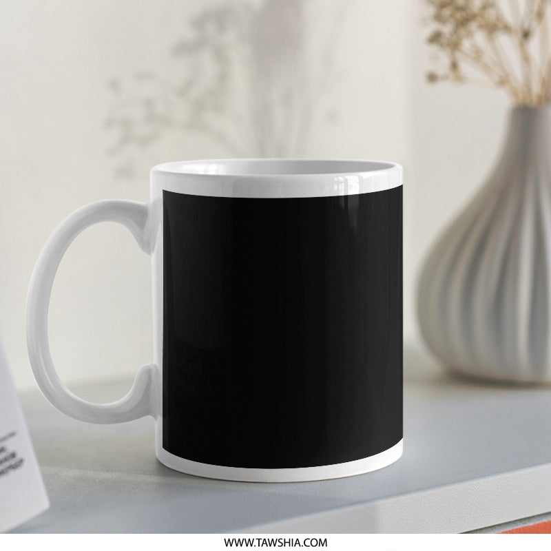Sleek and Minimalistic Black Coffee Mug product