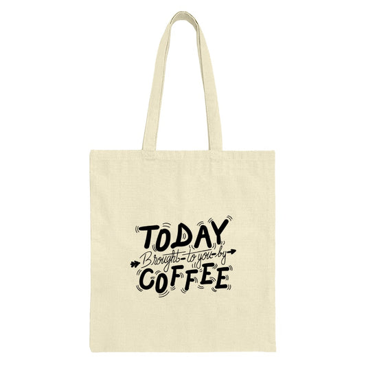 Coffee Tote Bag, Today Coffee Bag, Funny Coffee Lover Gift, Coffee Addict Bag, Cute Tote Bag, Reusable Bag, Gift for Her, Gift for Him - Tawshia
