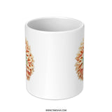 Dahlia Flower Mug, Floral Mug, Garden Mug, Colorful Mug, Gift for Her, Spring Mug, Coffee Lover Gift, Tea Cup, Unique Mug, Pretty Mug - Tawshia